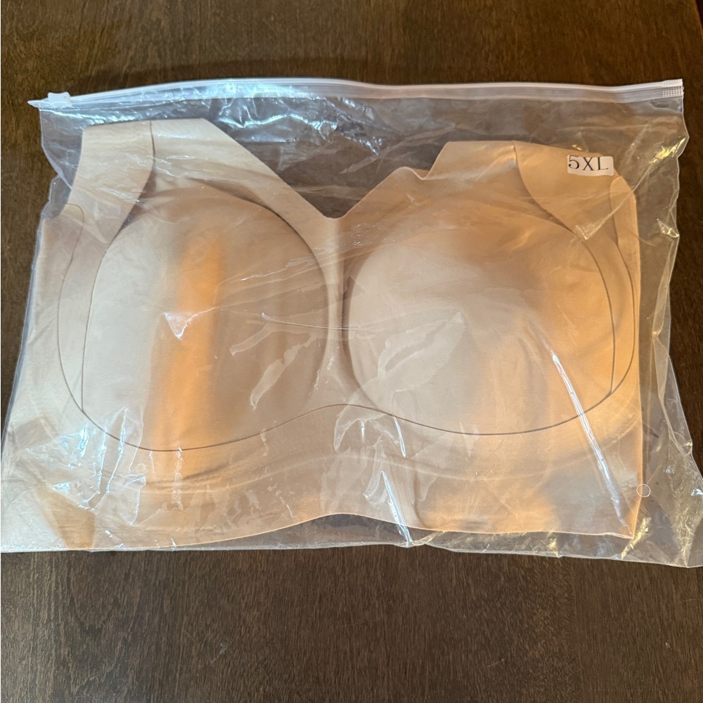 Unbranded Bra Chinese Size 5xl 190/115 Roughly Us Size 46f Beige Tan New In Bag